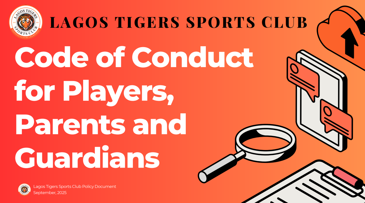 Lagos Tigers Sports Club - Code of Conduct