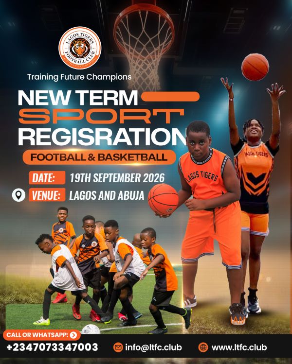Lagos Tigers Sports Academy is LIVE in Abuja